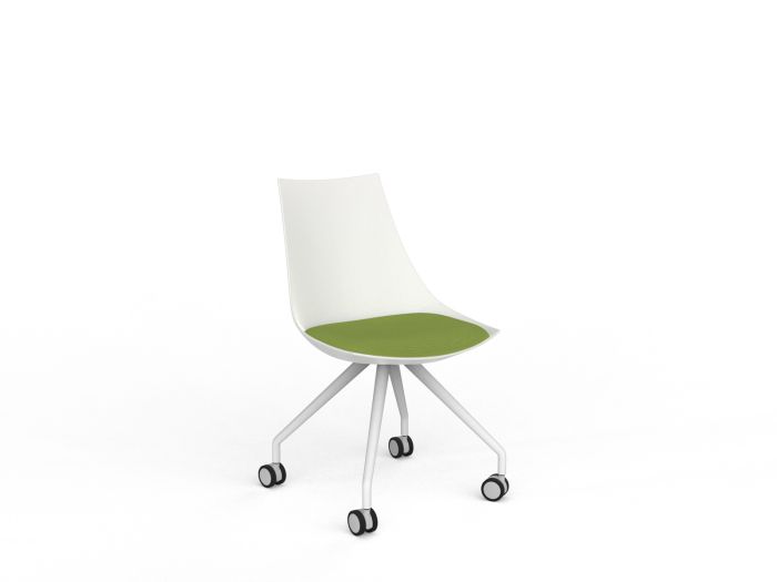 Luna Castor Legs Visitor Chair