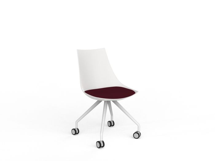 Luna Castor Legs Visitor Chair