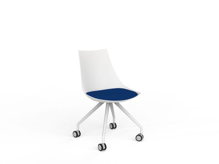 Luna Castor Legs Visitor Chair