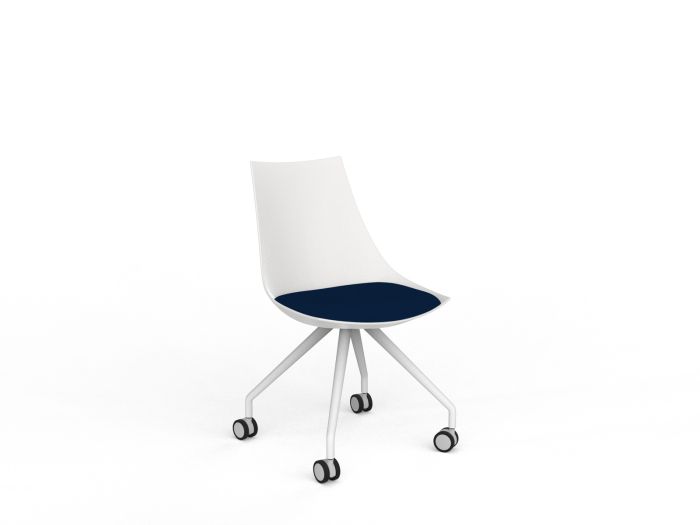 Luna Castor Legs Visitor Chair