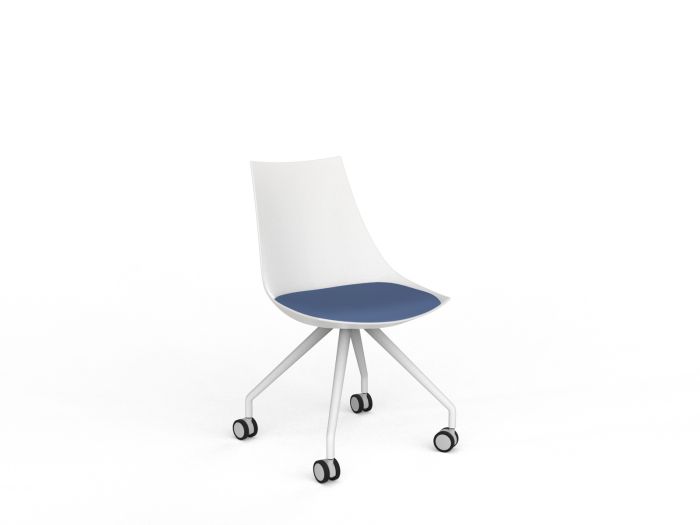 Luna Castor Legs Visitor Chair