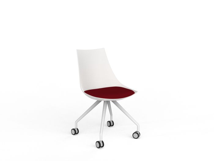 Luna Castor Legs Visitor Chair