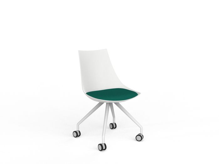 Luna Castor Legs Visitor Chair