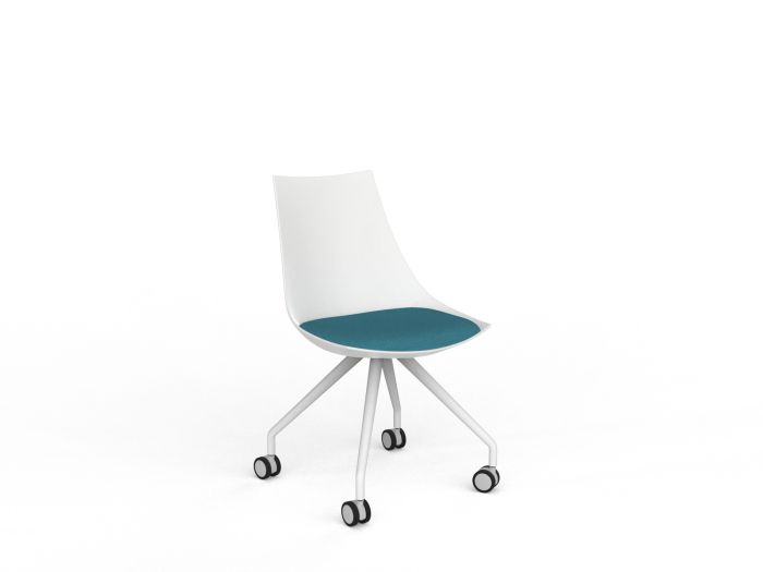 Luna Castor Legs Visitor Chair