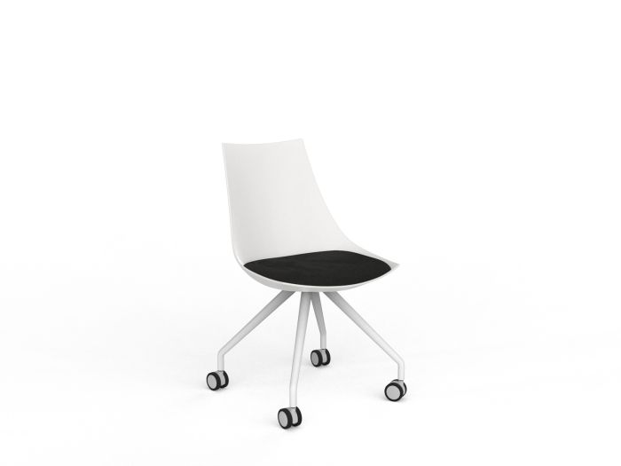 Luna Castor Legs Visitor Chair
