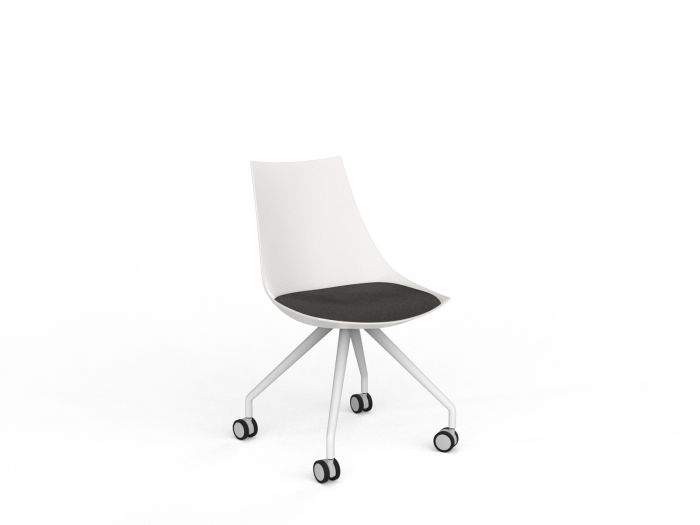 Luna Castor Legs Visitor Chair