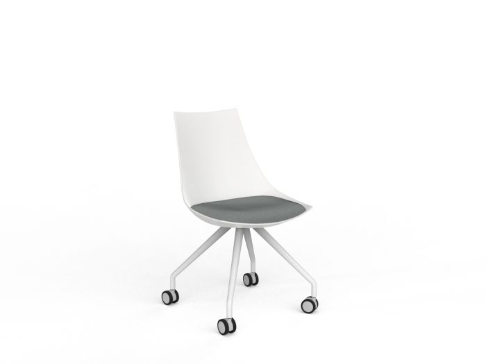 Luna Castor Legs Visitor Chair