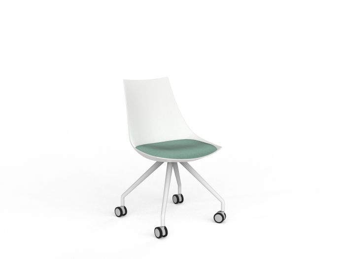 Luna Castor Legs Visitor Chair