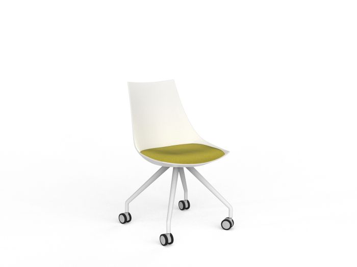Luna Castor Legs Visitor Chair