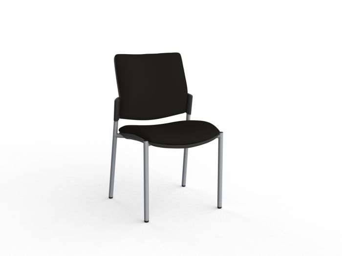 Vision  Fully Welded Silver Frame Visitor Chair