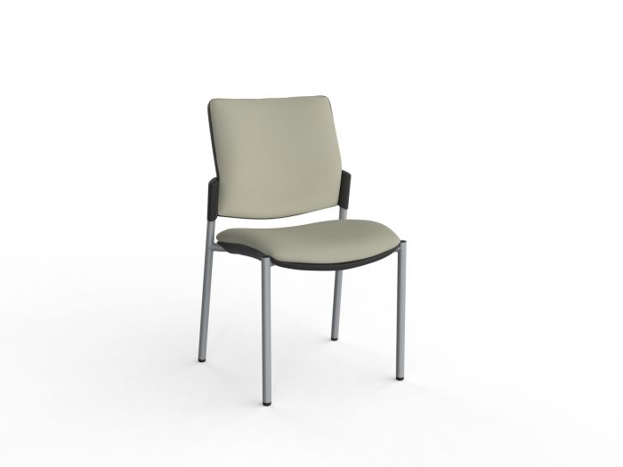 Vision  Fully Welded Silver Frame Visitor Chair