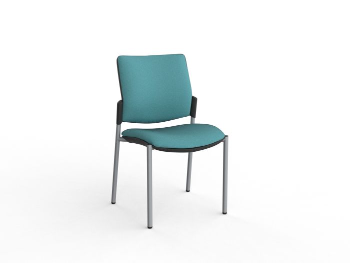 Vision  Fully Welded Silver Frame Visitor Chair