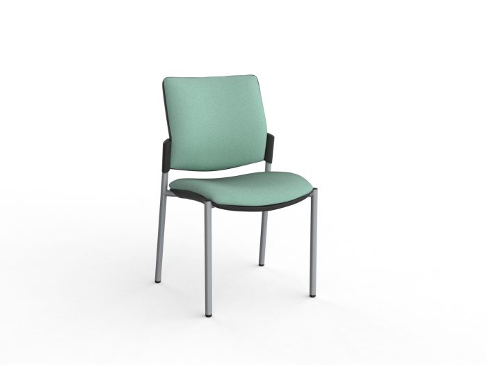 Vision  Fully Welded Silver Frame Visitor Chair