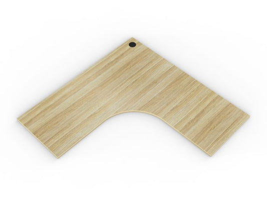 Cubit Workstation Pre-drilled 1-Piece Worktop (Includes cable port 60mm)