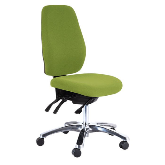 Buro Aura Ergo+High Back office chair GREEN