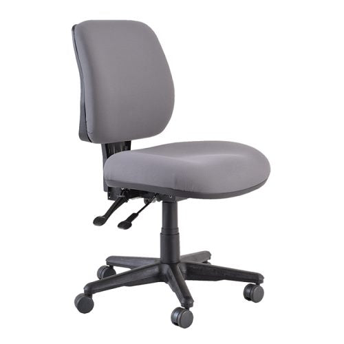 Buro Roma Mid Back 2 Lever Chair Charcoal